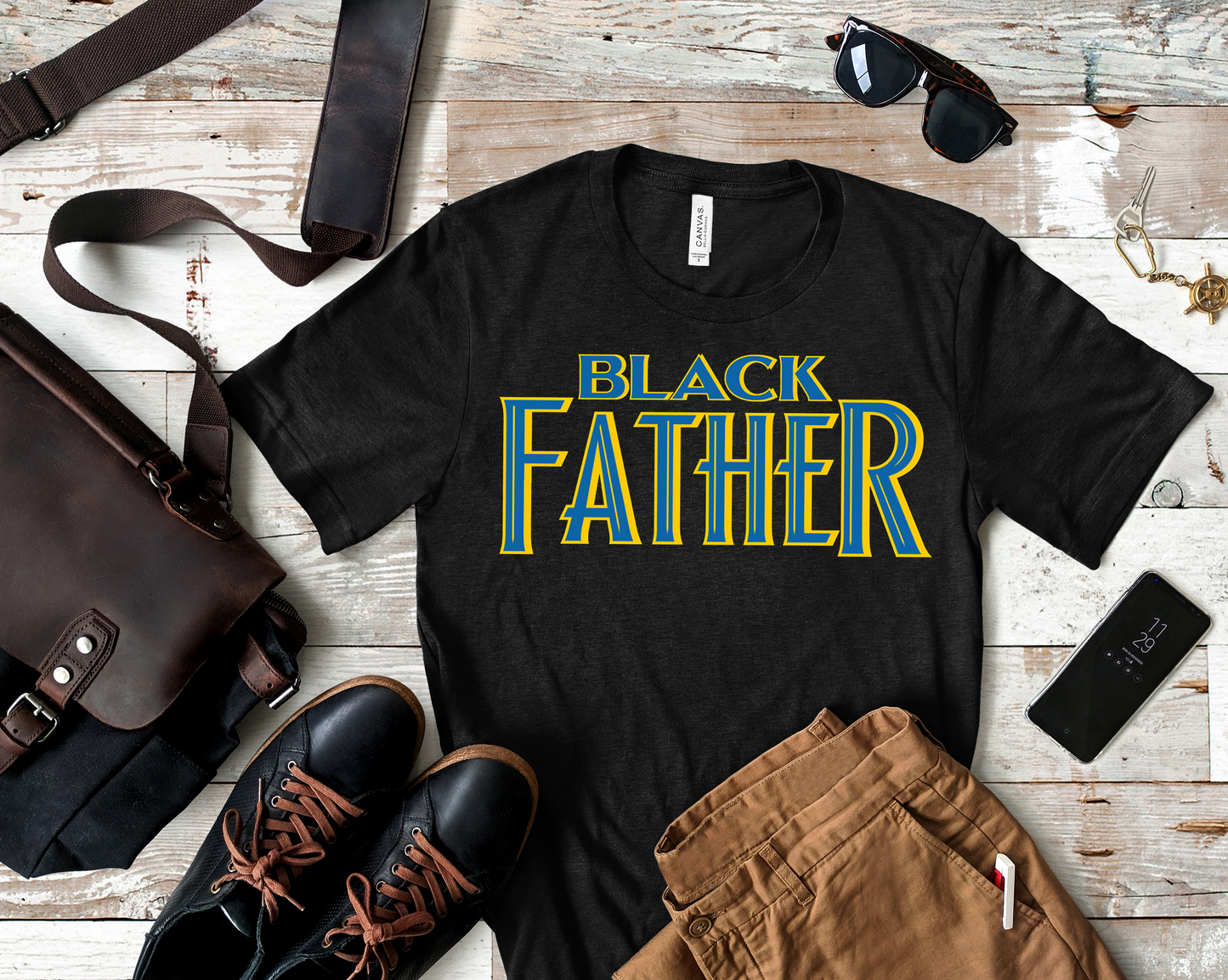 Black Father Tee