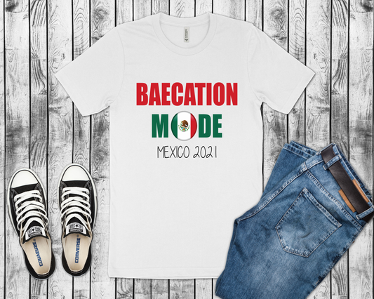 Couples Tees-Baecation Mexico