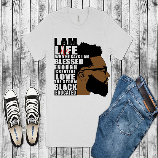 "I AM" Male Tee