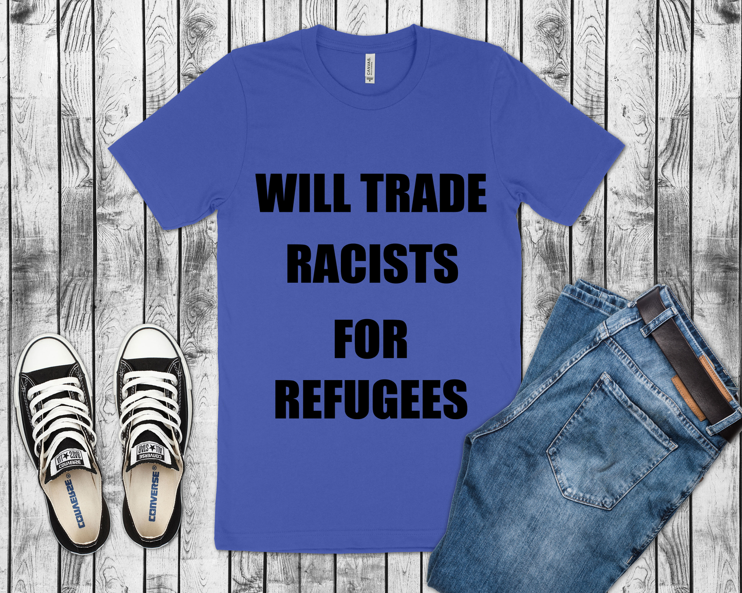 Racists for Refugees Tee