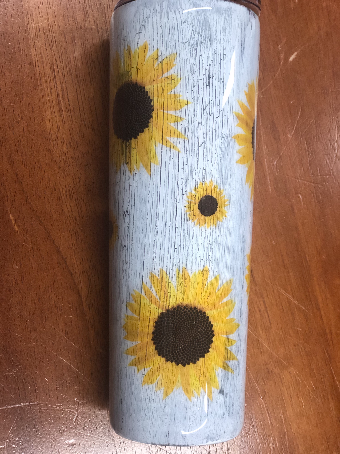 20 oz Sunflower & Rose Tumbler